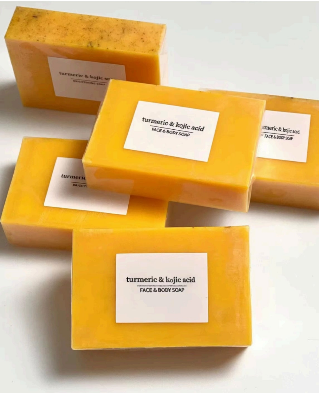 Savon curcuma et kojic