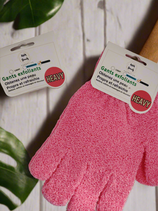 Gants exfoliant